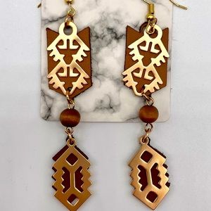 NWT Vintage boho American native Earrings